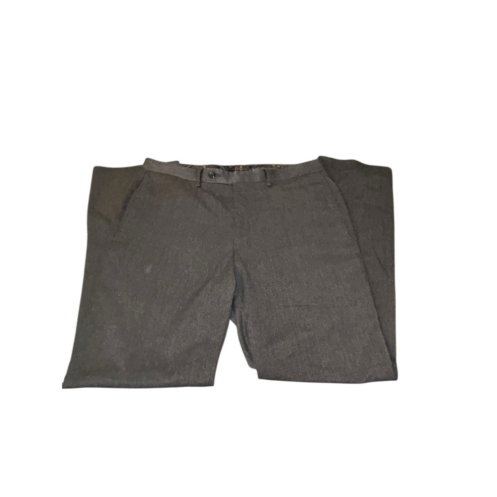 Lauren Ralph Lauren Men's Dress Pants 34x30 Gray  Classic Fit‎ Stretch Slacks